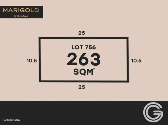 Lot 756 in Stage 7: Marigold Estate, Tarneit