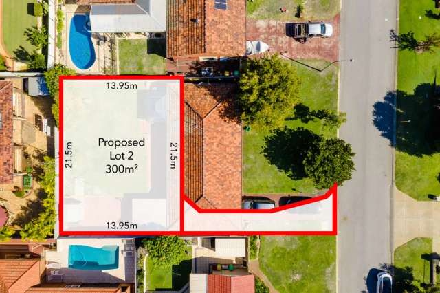 Vacant Land (Residential) For Sale - Lot 2, 3 Aitken Place, Noranda WA 6062