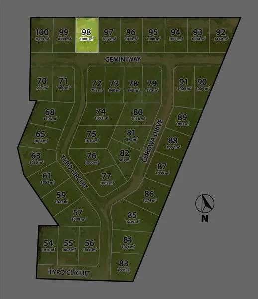 Superb location for your new home - 1,000 m2 allotment