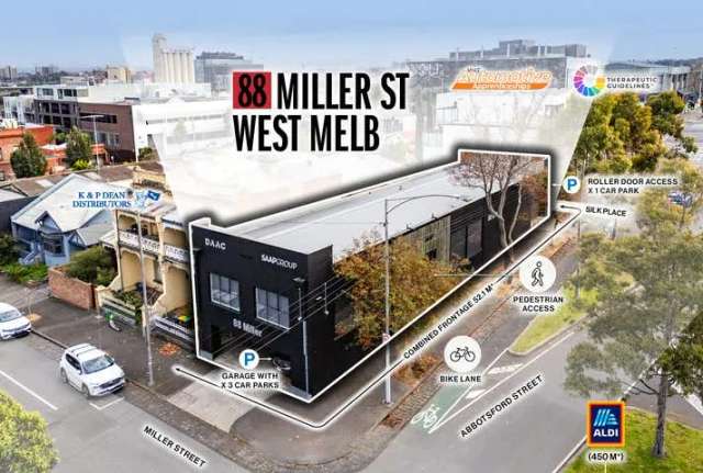 COMMANDING WEST MELBOURNE TRIPLE STREET FRONTAGE HEADQUARTERS THAT TICKS ALL THE BOXES FOR AN OWNER-OCCUPIER