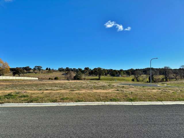 Prime Corner Block in New Subdivision