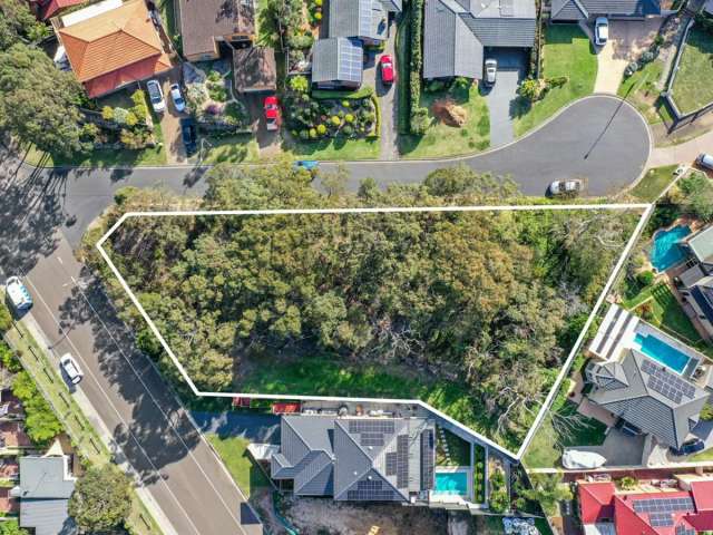 Townhouse development site with dual street access and elevated bush views