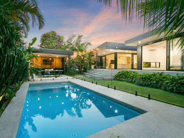 Architecturally designed coastal oasis in premier North Palm Beach enclave