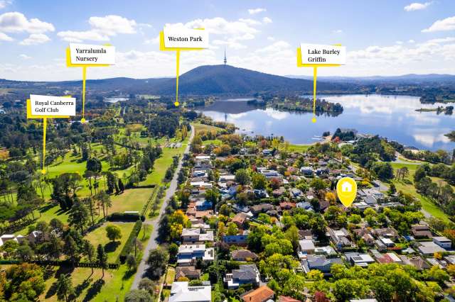 Picturesque original-footprint cottage steps from Lake Burley Griffin