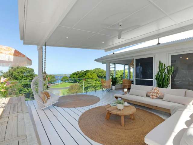 Magnificent haven with stunning river and ocean vistas