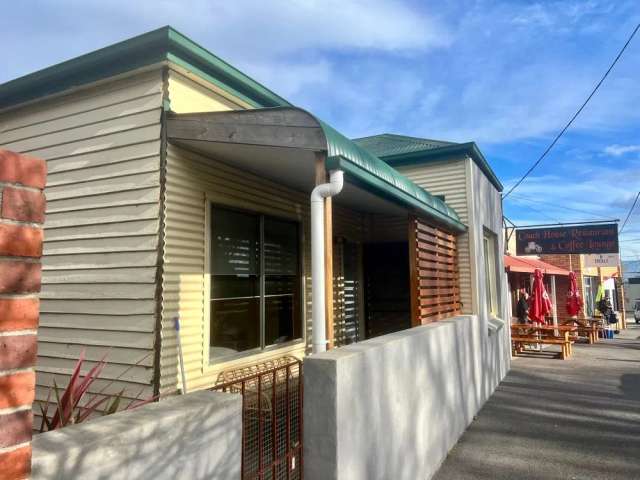 House + Shop in Historic St Marys, Tasmania