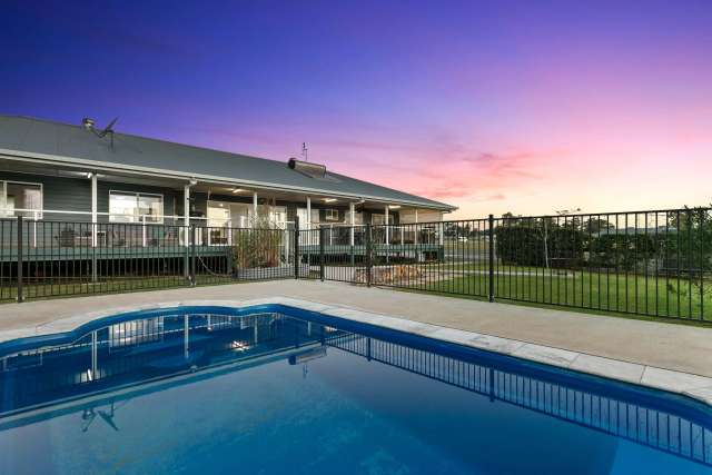 Spectacular Home on Pristine Acreage - Complete with Large Shed + Pool