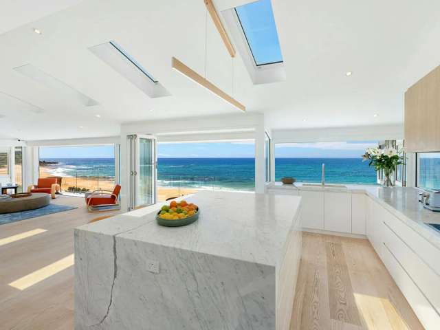 Direct beachfront opulence