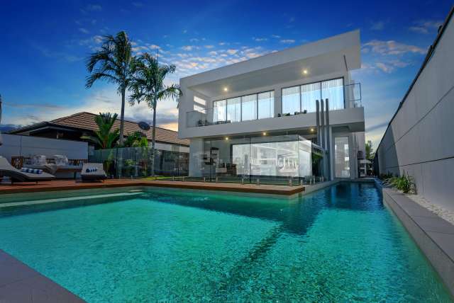 Stunning Canal Front Home