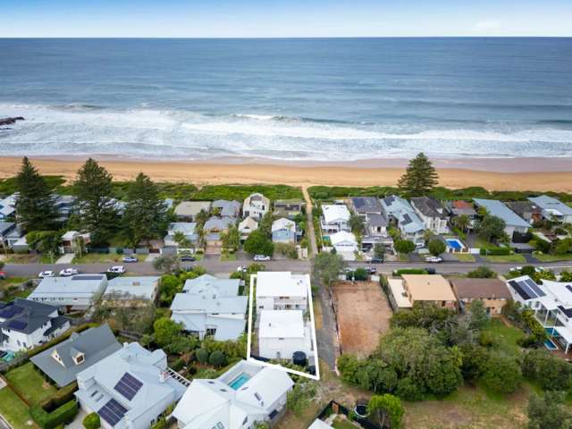 Spacious beachside home just steps to the sand