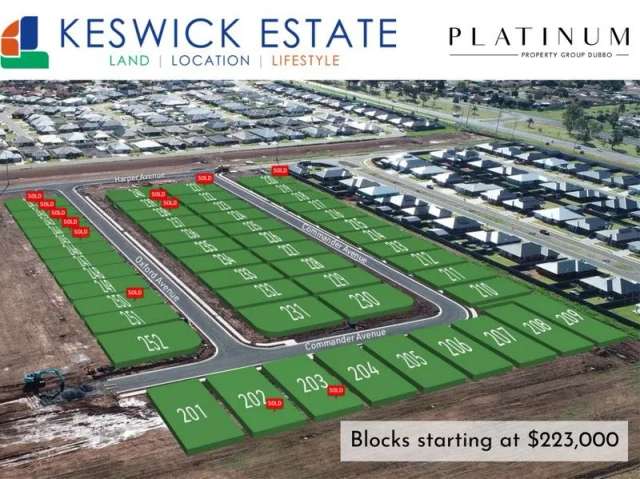 Now is your chance to secure your block in Keswick Estate...